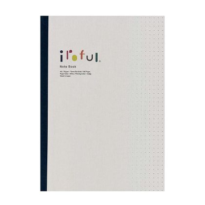 Iroful Notebook A5 Dot 75g White 160 pages Sakae TP
