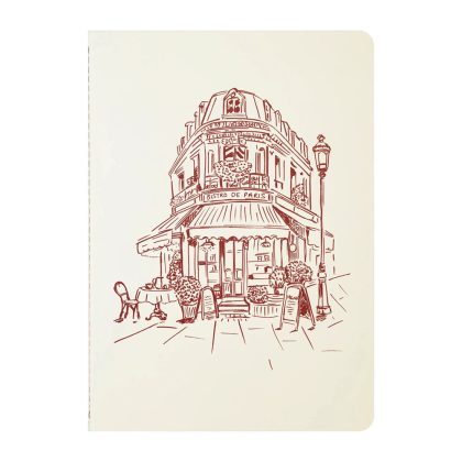 Jacques Herbin Notebook A5 Lined 120g Bistro Parisien