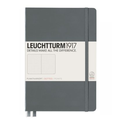 Leuchtturm1917 Notebook Hardcover A5 Anthracite Dotted