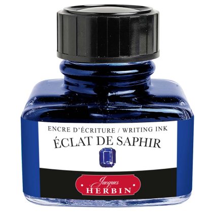 Jacques Herbin D ink bottle 30ml Eclat de saphir