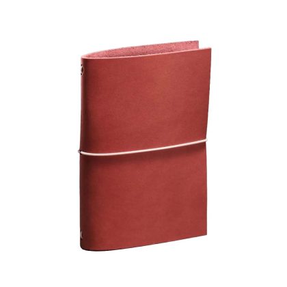 Paper Republic Grand Voyageur Pocket Leather journal Rustic rose
