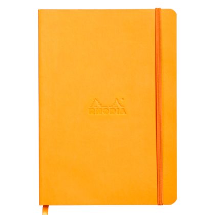 Rhodia Softcover Notebook A5 Lined Orange 117415